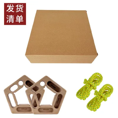 Stock Other Pentagonal Fingerboard Model Multiple Resistance Levels Rock Climbing Finger Strength Training Outdoor Use