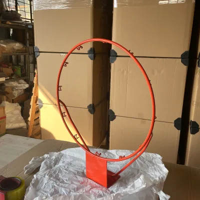 Good Quality 304 Stainless Steel Solid Type 18" Simple Basketball Rims for Competitions