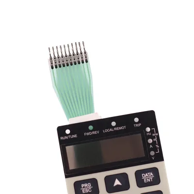 High Quality Flexible Rubber Sensitive Membrane Switch Remote Controller Control Panel with Surface Mount Other Button Material