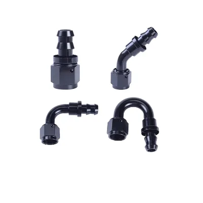 An4 An6 An8 An10 An12 Universal Swivel Aluminum an Fittings an Push-lock Fittings