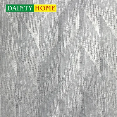 100% Polyester Jacquard New Design Custom Pattern Curtain White Sheer Curtains