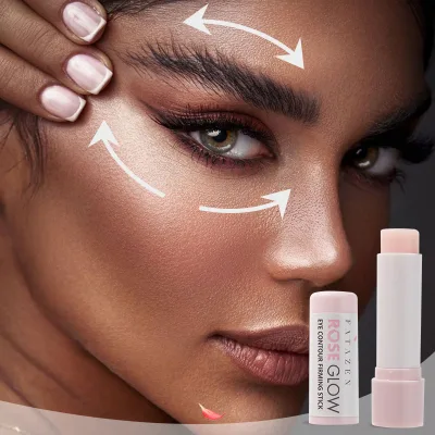 FATAZEN Custom Logo Eye Dark Circles Remove Eye Cream Private Label Anti-aging 20g Rose Eye Wrinkle Remover Stick