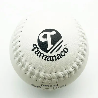 Custom 12inch White Softball SB-120I, Item Number R222,pk Core Softball