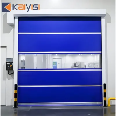 Factory Customized Automatic PVC High Speed Rolling Shutter Door Fast Rolling Door