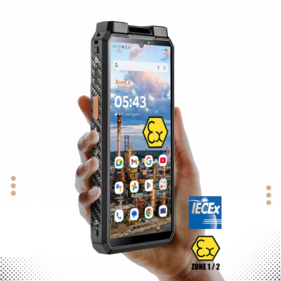 IP68 Android13 Intrinsically Safe Cellphone Camera Zone 2 Smartphone 5G Telefone ATEX Miners Explosion Proof Mobile Phone
