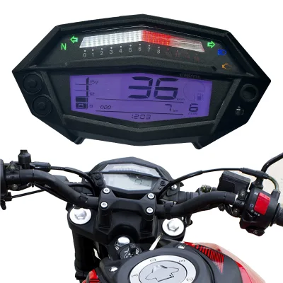 Factory Customized Digital Rpm Gauge Motorcycle Speedometer Moto Dashboard for KATANA R1 200 Kawasaki Z1000
