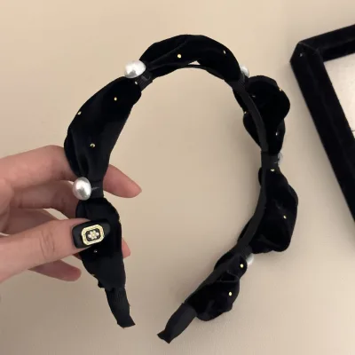 Elegant Retro Female Headbands Vintage Hair Hoop Accessories for Women Simple Hair Clips