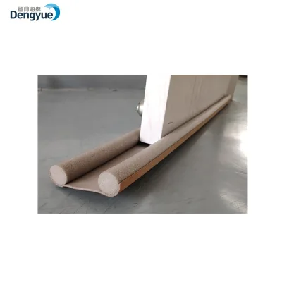 Flexible Door Bottom Sealing Strip Sound Proof Black/brown/white/grey Energy Saving Under Door Draft Stopper