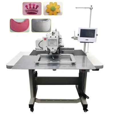 Industrial Computerized Leather Bag Pattern Sewing Machine Walking Foot