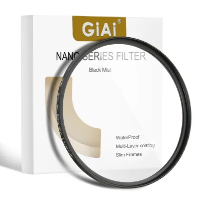 GiAi High Quality Pro Mist Diffusion Camera Filters 67mm 77mm 49mm 52mm 82mm 58mm 55mm Sizes Glass Available 1/8 1/4 Video