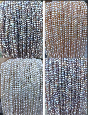 Wholesale 5-5.5mm Natural Freshwater Rice-Grain Pearls Loose Pearls for Jewelry DIY Bracelets & Necklaces