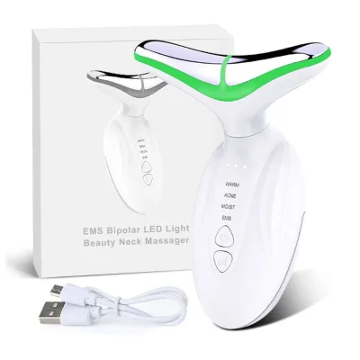 Handy Style Handheld Mini Vibration Face and Neck Massager Massage Device Neck