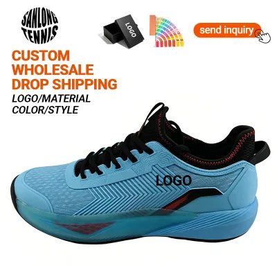 Factory Bulk Production Custom Padel Footwear Streamline Sport Shape for Sports Club Large Batch Wholesale Orders