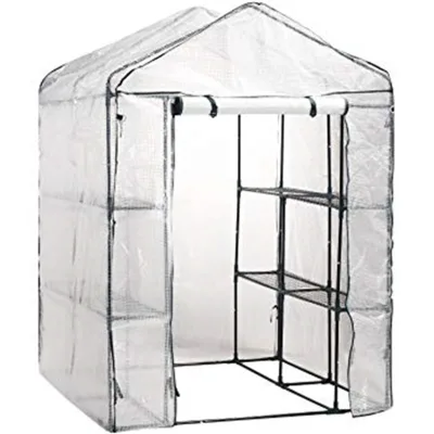 Convenient Installation Transparent Thickened Oxford Cloth Greenhouse Growing Tent Complete Kit Plant Growth for Gardening