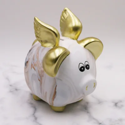Eco-Friendly Kids Ceramic Cute Piggy Banks