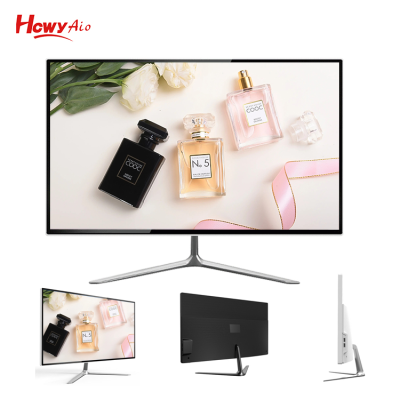 Cheap All in One PC 19 Inch TFT LCD Monitor Wide Screen Gaming PC I5 CPU 128GB SSD Win 10 Computer