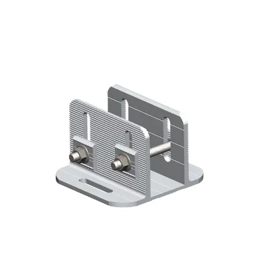 Solar PV Mount Base Anchor Plate Basement with Bolts for Ground Panel Mounting Brackets