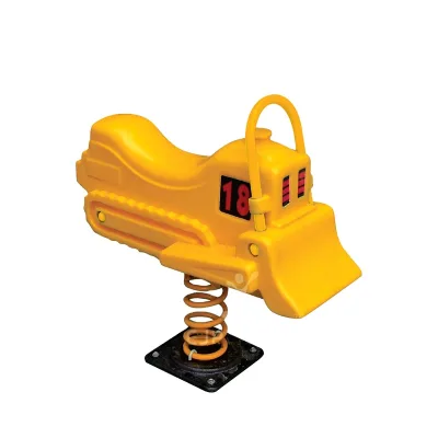 Children Fun Plastic Indoor and Outdoor Play Ground Spring Rider, Garden Toys Spring Rider