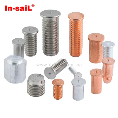 Hot Sale Copper Plated Threaded Weld Studs for Metal