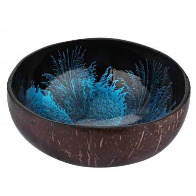 Coconut Bowls Cocobowl for Vegan Souls Handcrafted Raw Bowl Friendly and Wooden Spoon Husk Handicraft Products Handy Craft