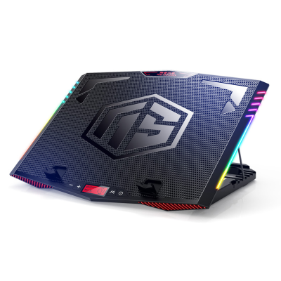 RGB Laptop Cooling  6 Fans Gaming Laptop Cooler Base2 Usb Laptop Cooling Pad Fan