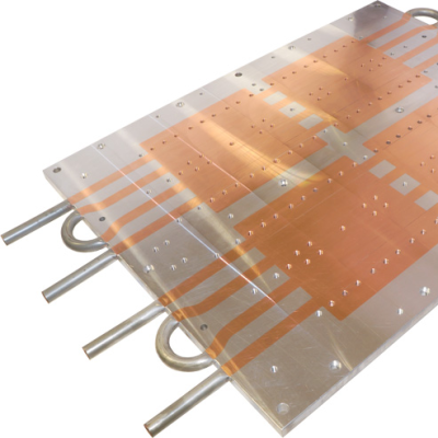 Custom Aluminum Copper Water Block Pure Copper Heatsink Water Cooled