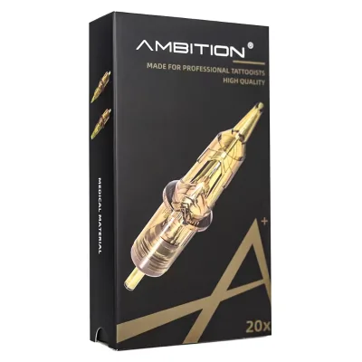 Gold Ambition SPMU Tattoo Machine Universal Cartridges Plastic POPU EZ and Pro Tattoo Needles