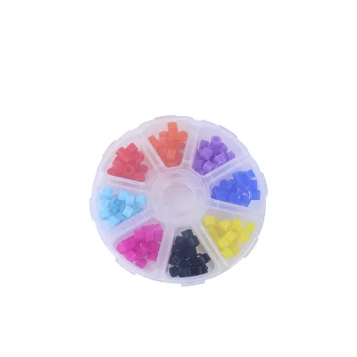 Dental Instrument Surgical Instrument Autoclavable Code Rings Disinfection Identification Ring Dental Silicone Color Code Rings