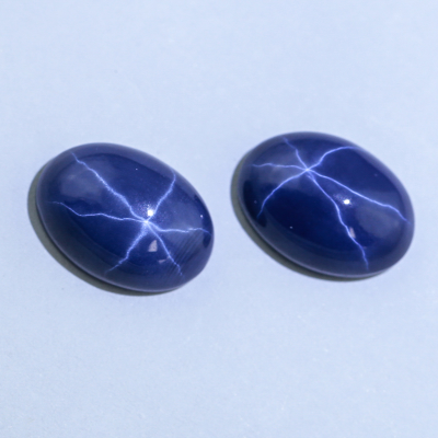Wholesale Price Selling Blue Synthetic Starlight Blue Sapphire