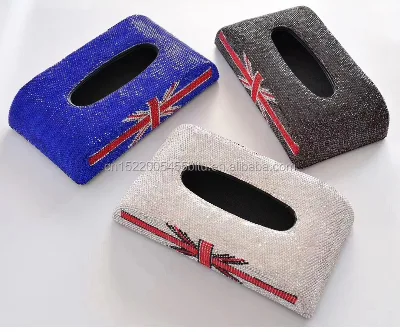 Diamond Tissue Box and Auto Diamond Tissue Box and Car Diamond Tissue Box