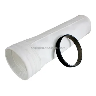 Supply Cement Plant Polyester Anti-static Needle-punched Felt Bag Filter Bag Treatment Calendering Matching Air Filter Bag Cage