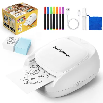 Safe Portable Art Sticker Printer Custom Kids Tattoos Temporary Sticker Printer for Fun