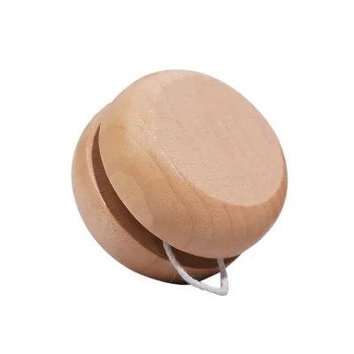 Happyjack Classic Wooden Yo-yo Children Cartoon Design Preschool Educational Sensory Integration Spinning Toy