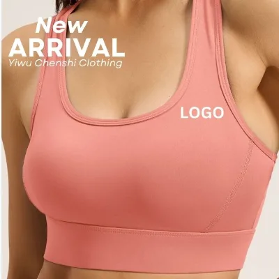 Breathable High-Impact Women Custom Sports Bra: Quick Dry, Adjustable Fit, Racerback Design for Running, Fitness & Yoga
