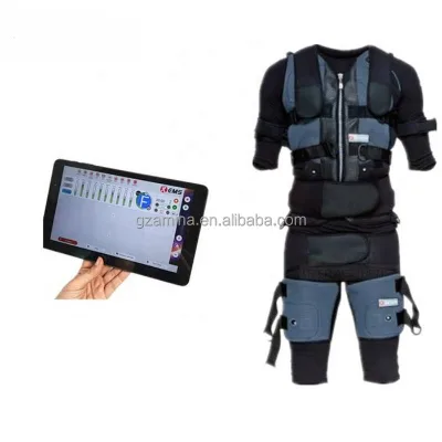 EMS Professional System Sessions EMS Split Vest Training Set Electrical Stimulation Training Suit