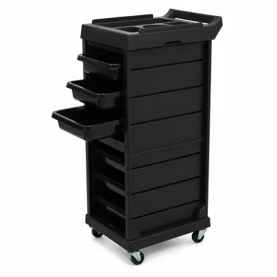 Plastic Eco-Friendly Hair Salon Trolley Cart Multi-Drawer Mobile Hairdressing Tool Storage Cabinet Beauty Spa Barber Styling