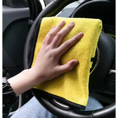 Multi Purpose Super Absorbent Car Wash 30x30 Microfiber Towel for Car with Packing