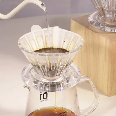 Coffee Drip Filter Cup Pour Over Coffee Maker Plastic Coffee Dripper