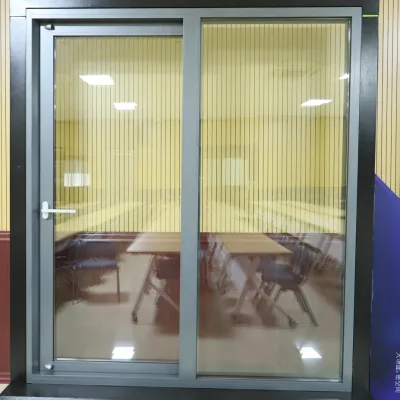 Aluminum Interior Sliding Pocket Door with Patio Accordion Doors