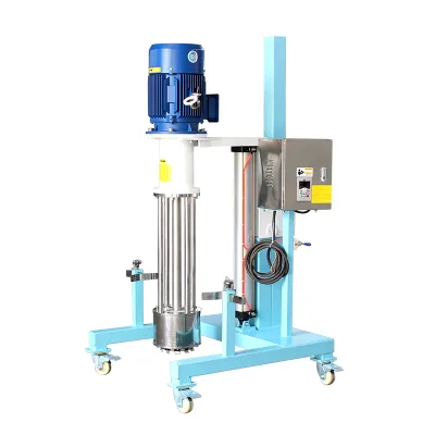 Bunkin Pneumatic Lift Environmental Protection Mill Pigment Paint Grinder Basket Mill
