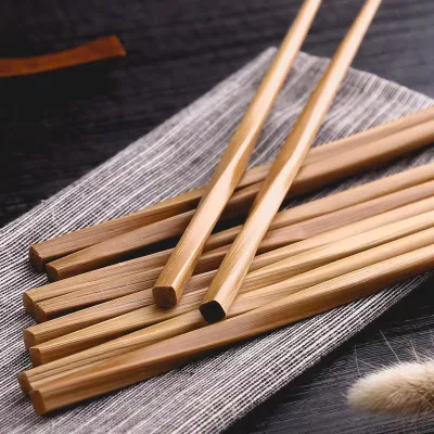 Baby Bear Bamboo Products Factory's Eco-friendly 24cm Chopsticks for Family Wedding Party Restaurant Use Packaged in Pairs