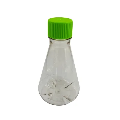 Laboratory Flask 250ml 500ml Flapper Conical Bottle Erlenmeyer Shake Cell Culture Flask