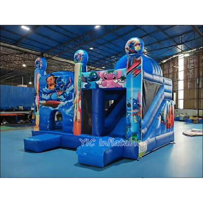 Hot Inflatable Bouncer Jumping Bouncer Slide Combo Inflatable Jumping Castle Bounce House With Slide Inflatable Jumping House