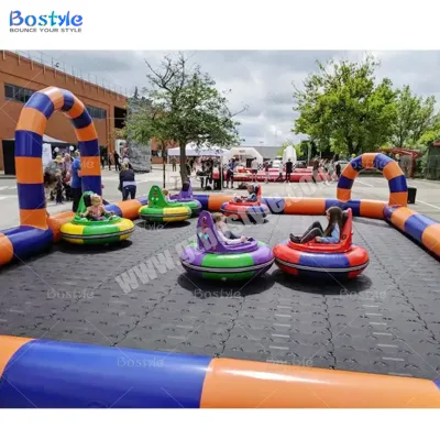 Factory Wholesale 24V Electric PVC Inflatable Bumper Cars CE Certified Remote Control Operated for Kids Adults Outdoor