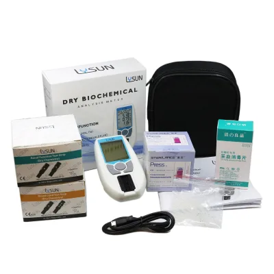 7 in 1 CREATININE/ URIC ACID / UREA TC, HDL, Triglyceride CHOL/HDL Ratio Dry Biochemical Blood Testing Equipments