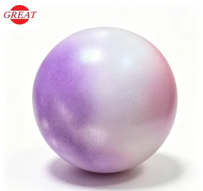 Eco-Friendly PVC Cloudy Pilates Ball 10-30cm Customizable Color, Logo, Size, and Weight for Wholesale Purchase