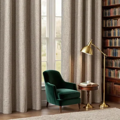 Wholesale Luxury European Style Sheer Curtains Custom Embroidered Blackout Living Room Curtains Customizable Blackout Valances