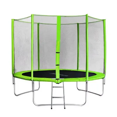 10ft Green Trampoline with Inside Net,home Fitness Equipment