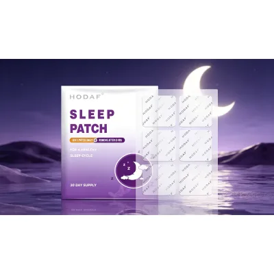 Discreet Sleep Patch Thin Topical Melatonin Patch for Undetectable All Night Wear