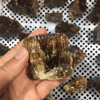 Wholesale Natural Crystal Quartz Gemstone Stone Raw Yellow Calcite Crystal Clusters Amber Honey Calcite Cluster Rough Rock